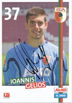 Ioannis Gelios  2011/2012  FC Augsburg  Fußball Autogrammkarte  original signiert 