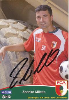 Zdenko Miletic  2008/2009  FC Augsburg  Fußball Autogrammkarte  original signiert 