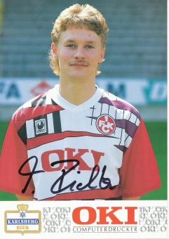 Thomas Richter  1991/1992  mit Clubcall  FC Kaiserslautern  Fußball Autogrammkarte  original signiert 