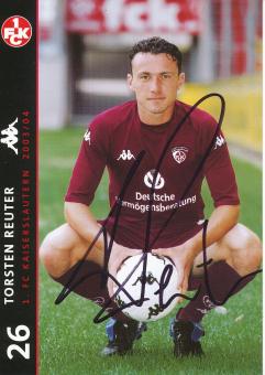 Torsten Reuter  2003/2004  FC Kaiserslautern  Fußball Autogrammkarte  original signiert 