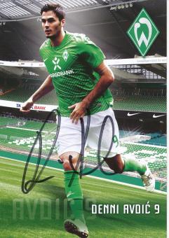 Denni Avdic  2011/2012   SV Werder Bremen  Fußball Autogrammkarte  original signiert 