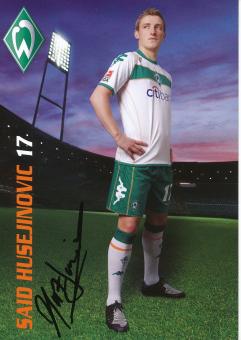 Said Husejinovic  2008/2009   SV Werder Bremen  Fußball Autogrammkarte  original signiert 