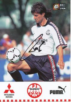 Zvezdan Pejovic  1996/1997   Eintracht Frankfurt  Fußball Autogrammkarte  original signiert 