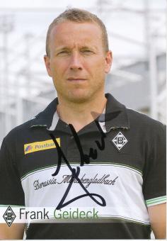 Frank Geideck  2011/2012  Borussia Mönchengladbach  Fußball Autogrammkarte  original signiert 
