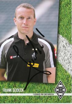 Frank Geideck  2009/2010  Borussia Mönchengladbach  Fußball Autogrammkarte  original signiert 