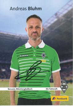 Andreas Bluhm  2013/2014  Borussia Mönchengladbach  Fußball Autogrammkarte  original signiert 