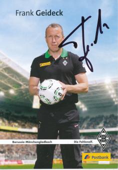 Frank Geideck  2012/2013  Borussia Mönchengladbach  Fußball Autogrammkarte  original signiert 