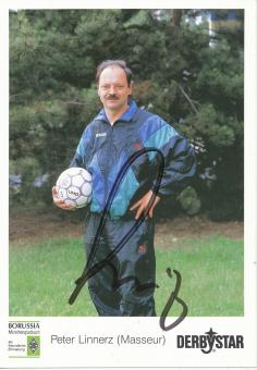 Hans Peter Linnertz    Borussia Mönchengladbach  Fußball Autogrammkarte  original signiert 