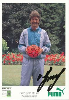 Gerd vom Bruch  1987/1988   Borussia Mönchengladbach  Fußball Autogrammkarte  original signiert 