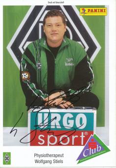 Wolfgang Stiels    Borussia Mönchengladbach  Fußball Autogrammkarte  original signiert 