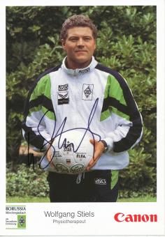 Wolfgang Stiels    Borussia Mönchengladbach  Fußball Autogrammkarte  original signiert 