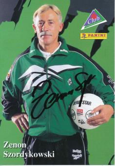 Zenon Szordykowski  1997/1998  Borussia Mönchengladbach  Fußball Autogrammkarte  original signiert 