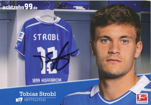 Tobias Strobl  2013/2014  TSG 1899 Hoffenheim  Fußball Autogrammkarte  original signiert 