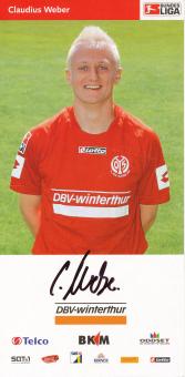 Claudius Weber  2004/2005  FSV Mainz 05  Fußball Autogrammkarte original signiert 