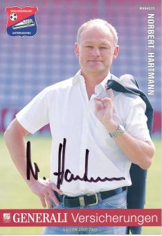 Norbert Hartmann  2007/2008  SpVgg Unterhaching  Fußball Autogrammkarte original signiert 