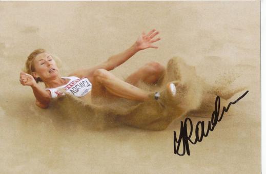 Ineta Radevica  Lettland  Leichtathletik Autogramm Foto original signiert 