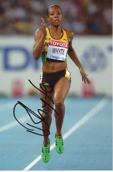 Rosemarie Whyte  Jamaika  Leichtathletik Autogramm Foto original signiert 