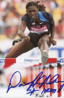 Dawn Harper  USA  Leichtathletik Autogramm Foto original signiert 