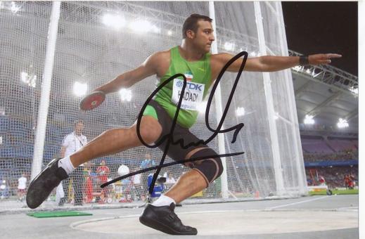 Ehsan Hadadi  Iran  Leichtathletik Autogramm Foto original signiert 