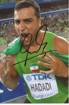 Ehsan Hadadi  Iran  Leichtathletik Autogramm Foto original signiert 