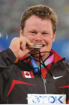 Dylan Armstrong  Kanada  Leichtathletik Autogramm Foto original signiert 