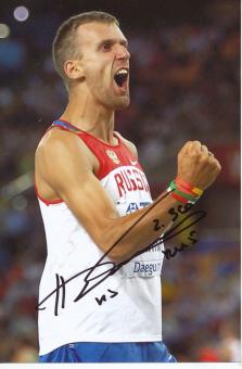 Alexei Dmitrik  Rußland  Leichtathletik Autogramm Foto original signiert 