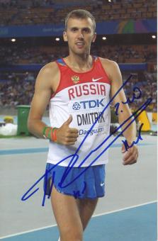 Alexei Dmitrik  Rußland  Leichtathletik Autogramm Foto original signiert 