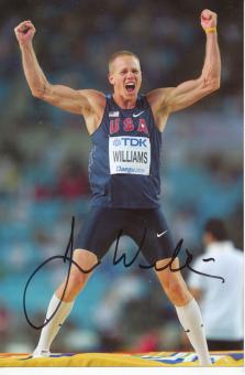 Jesse Williams  USA  Leichtathletik Autogramm Foto original signiert 