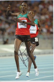 Asbel Kiprop  Kenia  Leichtathletik Autogramm Foto original signiert 