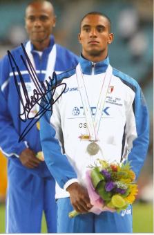 Andrew Howe  Italien  Leichtathletik Autogramm Foto original signiert 