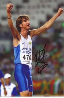 Ioannou Kyriakos  Zypern  Leichtathletik Autogramm Foto original signiert 