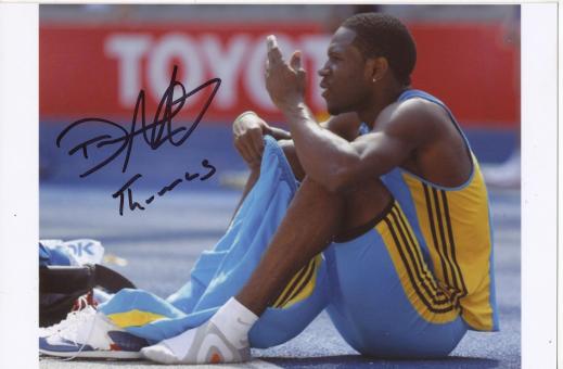 Donald Thomas  Bahamas  Leichtathletik Autogramm Foto original signiert 