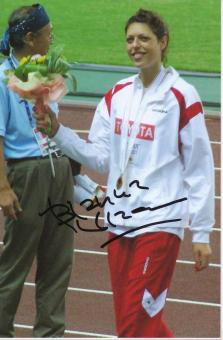 Blanka Vlasic  Kroatien  Leichtathletik Autogramm Foto original signiert 