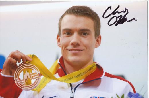 Chris O`Hare  Großbritanien  Leichtathletik Autogramm Foto original signiert 