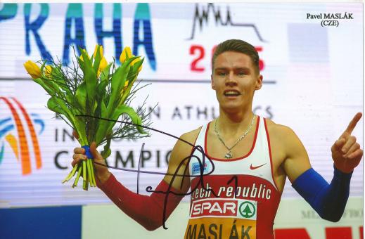 Pavel Maslak  Polen  Leichtathletik Autogramm Foto original signiert 