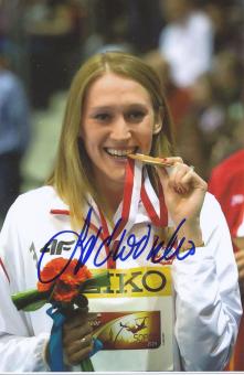 Kamila Licwinko  Polen  Leichtathletik Autogramm Foto original signiert 