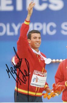 Adel Mechaal  Spanien  Leichtathletik Autogramm Foto original signiert 