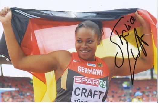 Shanice Craft  Deutschland  Leichtathletik Autogramm Foto original signiert 