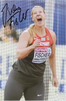 Julia Fischer  Deutschland  Leichtathletik Autogramm Foto original signiert 