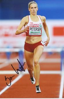Sara Slott Petersen  Dänemark  Leichtathletik Autogramm Foto original signiert 