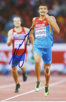 Sergei Schubenkow  Rußland  Leichtathletik Autogramm Foto original signiert 