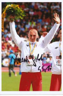 Jakub Krzewina  Polen  Leichtathletik Autogramm Foto original signiert 