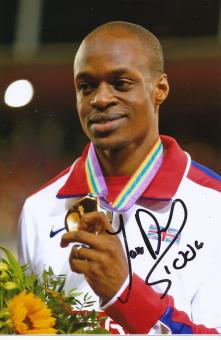 James Dasaolu  Großbritanien  Leichtathletik Autogramm Foto original signiert 
