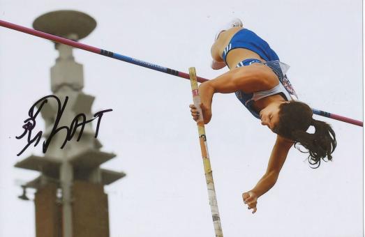 Ekaterini Stefanidi  Griechenland  Leichtathletik Autogramm Foto original signiert 