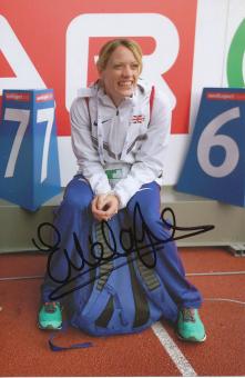 Eilidh Child  Großbritanien  Leichtathletik Autogramm Foto original signiert 