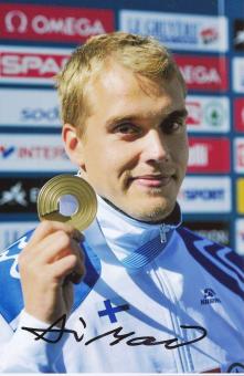 Ari Mannio  Finnland  Leichtathletik Autogramm Foto original signiert 