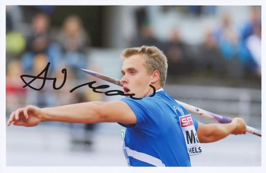 Ari Mannio  Finnland  Leichtathletik Autogramm Foto original signiert 