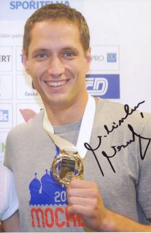 Vitezslav Vesely  Tschechien  Leichtathletik Autogramm Foto original signiert 