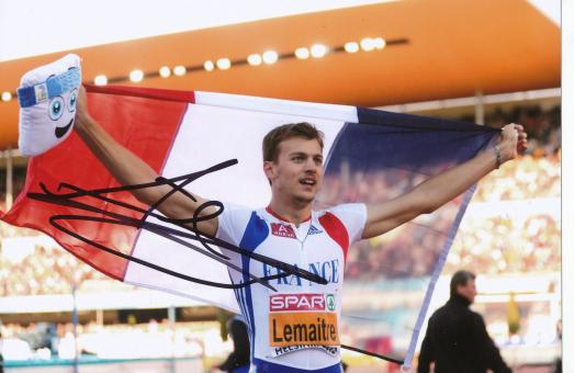 Christophe Lemaitre  Frankreich  Leichtathletik Autogramm Foto original signiert 