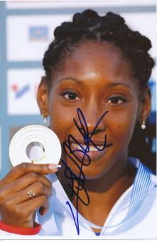 Eloyse Lesueur  Frankreich  Leichtathletik Autogramm Foto original signiert 